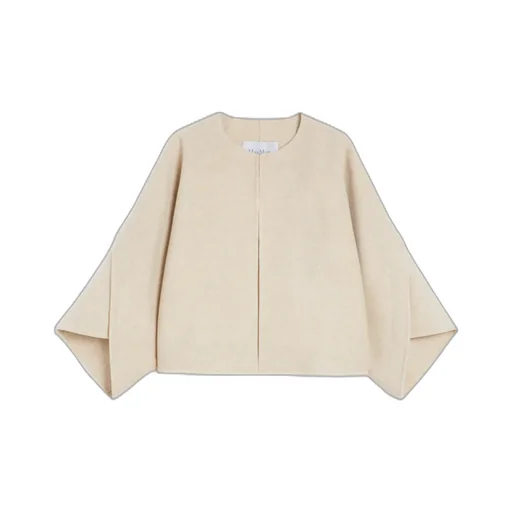 Wool And Cashmere Cloth Cropped Coat