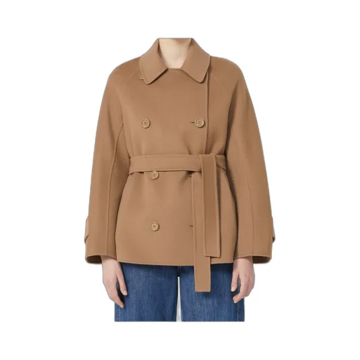 Louis Double-Breasted Belted Jacket
