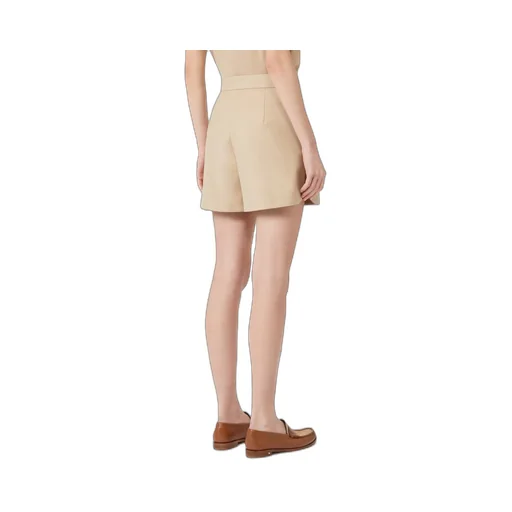 Double-Faced Cotton Canvas Shorts
