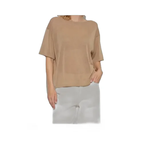 Relaxed-Fit Cotton And Viscose Sweater