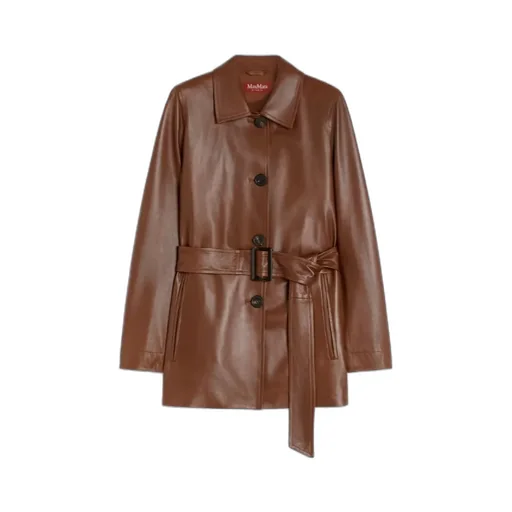 Studio Button-Up Belted Jacket