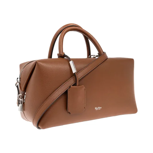 Holdallm Logo Stamp Zip-Up Tote Bag
