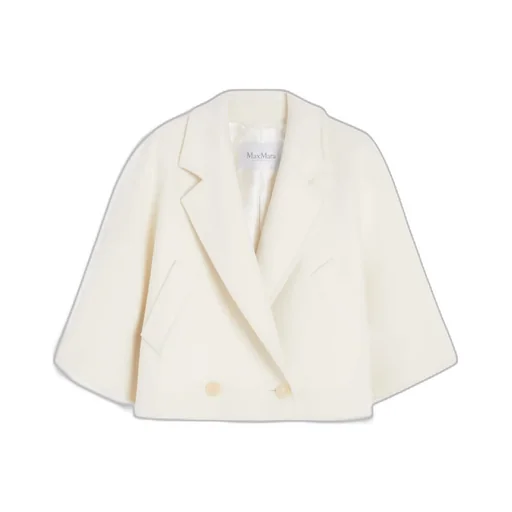 Wool And Cashmere Cropped Jacket