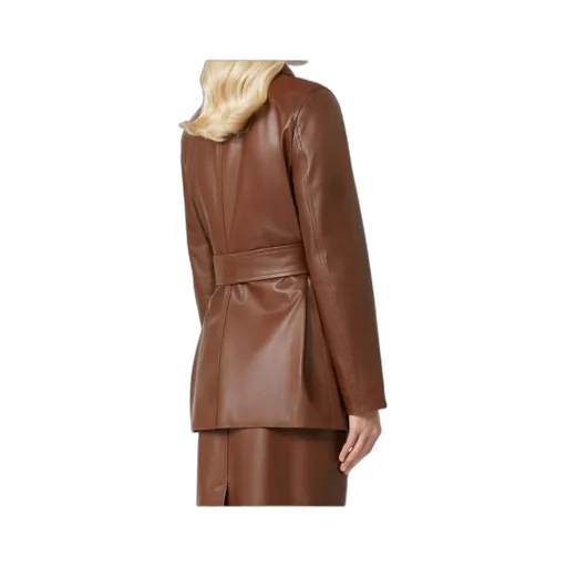 Studio Button-Up Belted Jacket