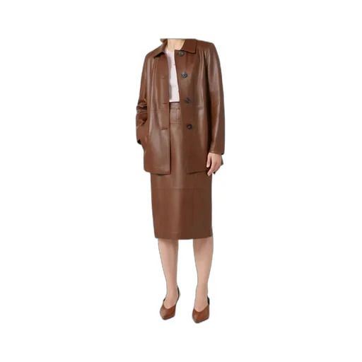 Studio Button-Up Belted Jacket