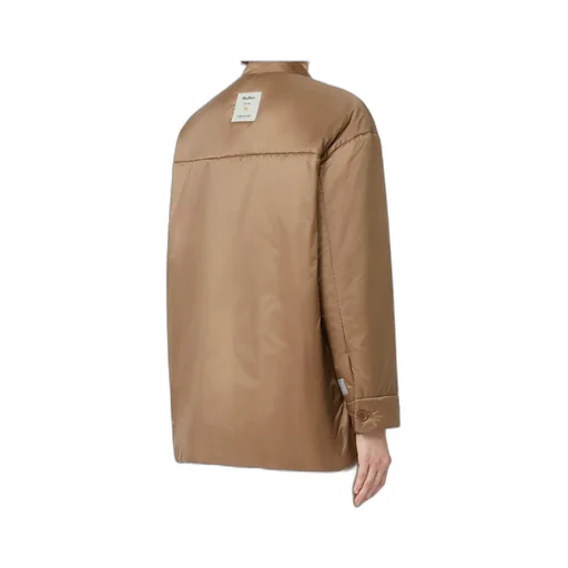 Padded Shirt Jacket In Water-Repellent Canvas