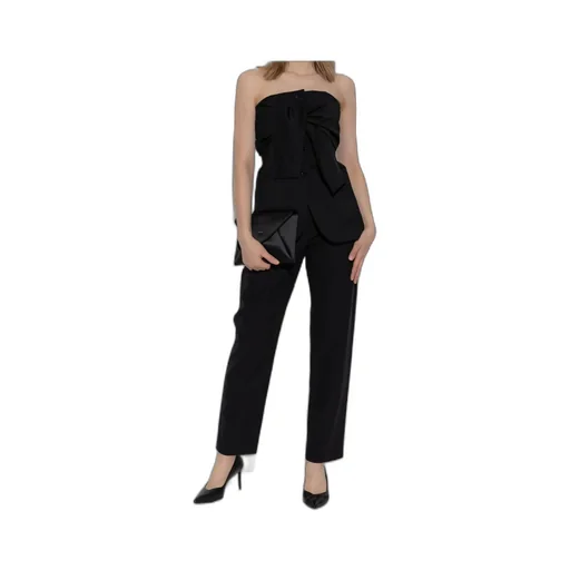 Cotton Carrot-Fit Trousers