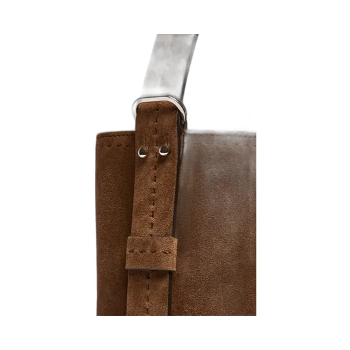 Logo Printed Shoulder Bag