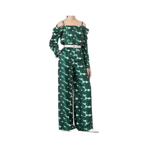Printed Silk Trousers