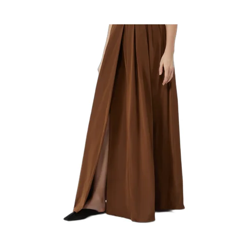 Long Taffeta Skirt
