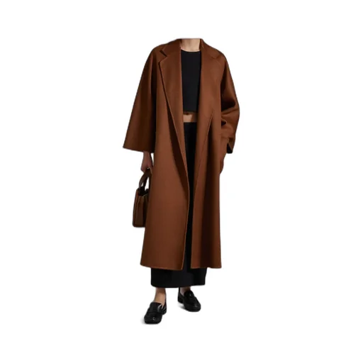 Ludmilla Belted Long-Sleeved Coat