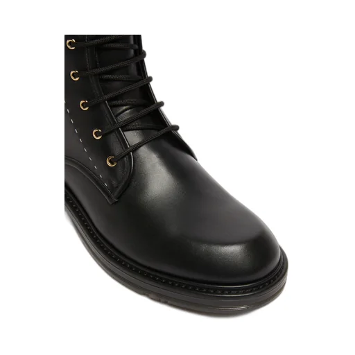 Leather Combat Boots
