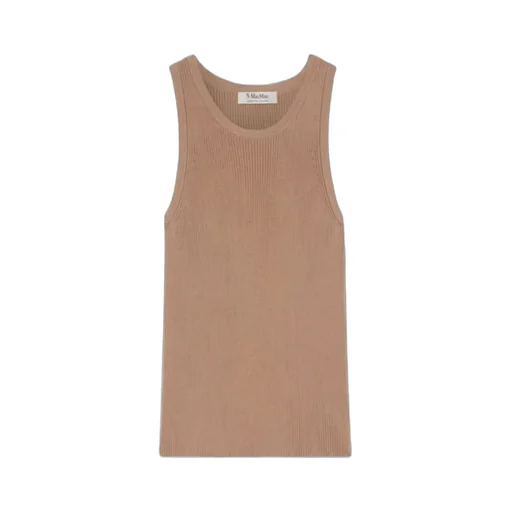 Rib-Knit Cotton Top