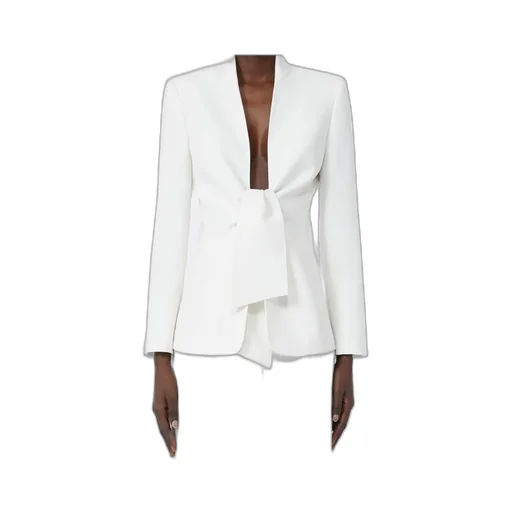 Ghiotto Twist Detailed Blazer