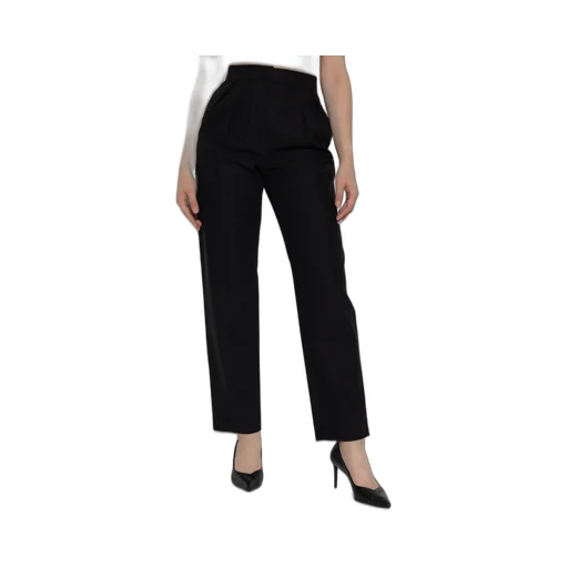 Cotton Carrot-Fit Trousers