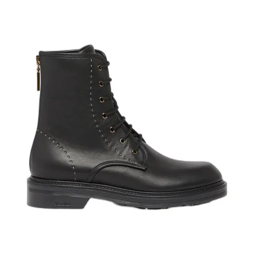 Leather Combat Boots