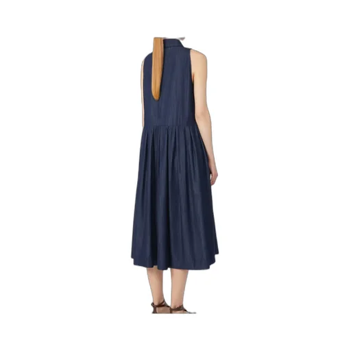Sleeveless Denim Dress