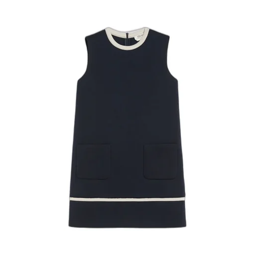 Crewneck Sleeveless Dress