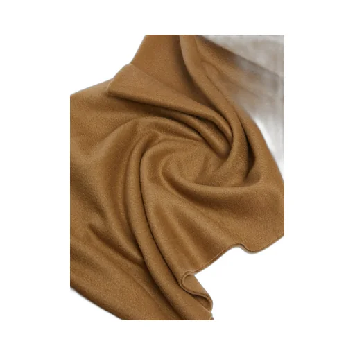 Cashmere Stole With Embroidery And Fringing