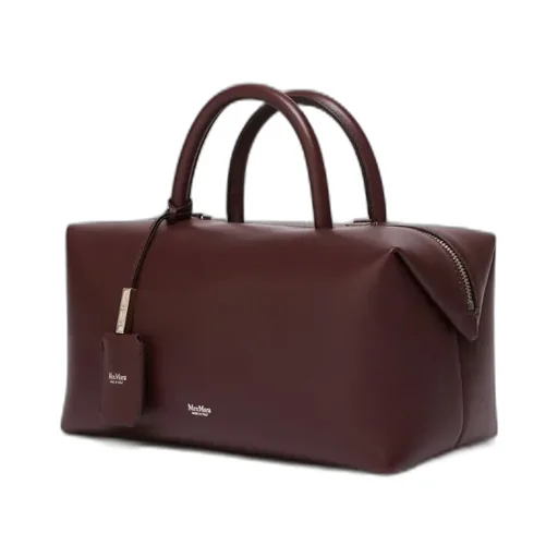 Holdallm Logo Stamp Zip-Up Tote Bag