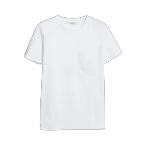 Logo Embroidered Pocket Crewneck T-Shirt