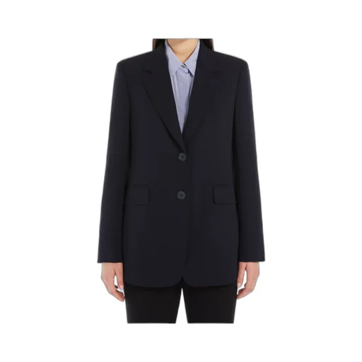 Studio Linz Single-Breasted Tailored Blazer