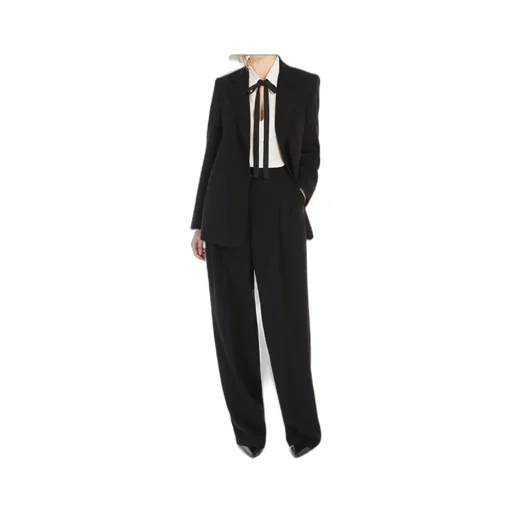 Studio Linz Single-Breasted Tailored Blazer