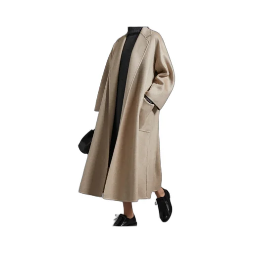 Ludmilla Belted Long-Sleeved Coat
