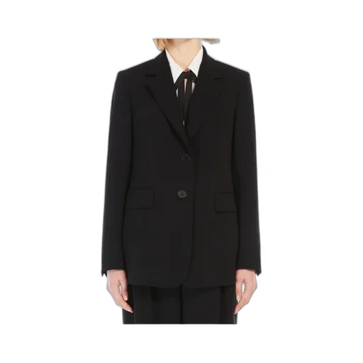 Studio Linz Single-Breasted Tailored Blazer