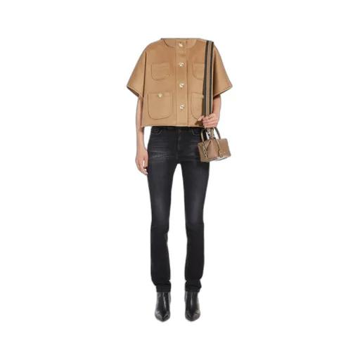 Small Natural Leather Bowler Bag