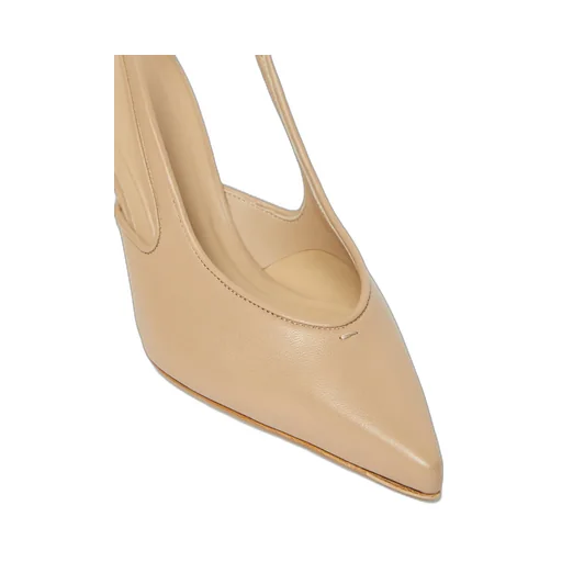 Nappa Leather Slingbacks
