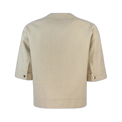 Agile Button-Up Crewneck Jacket