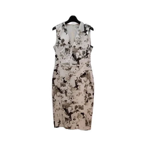 V-Neck Sleeveless Dress