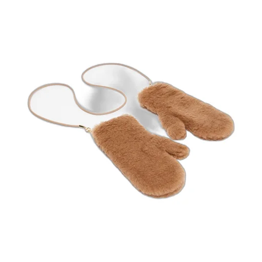Teddy Fabric Mittens