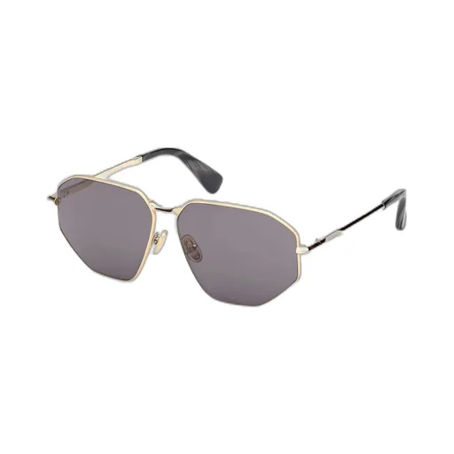 Geometric-Frame Sunglasses