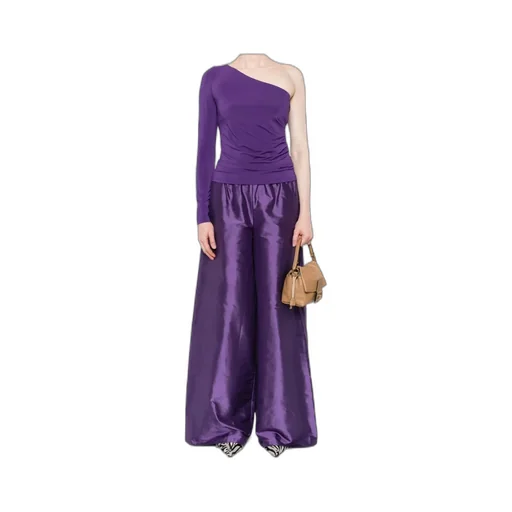 One-Shoulder Gathered Top