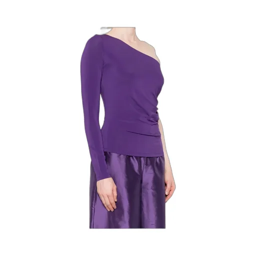 One-Shoulder Gathered Top