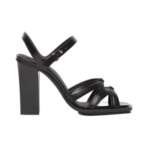 Strap Detailed Heeled Sandals