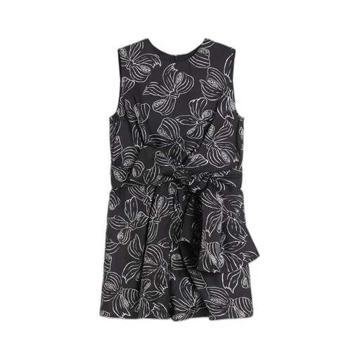 Printed Silk Playsuit