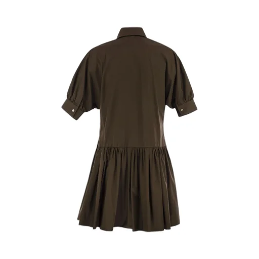 Caronte Button-Up Flared Dress