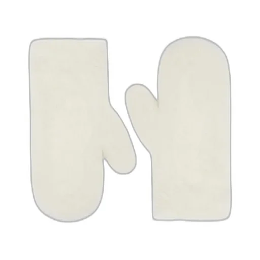 Teddy Fabric Mittens