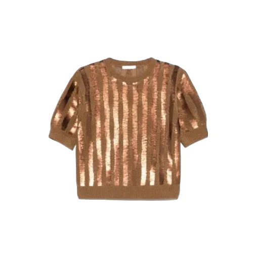 Short-Sleeved Sweater