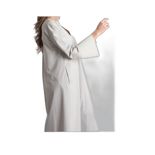 V-Neck Long-Sleeved Dress