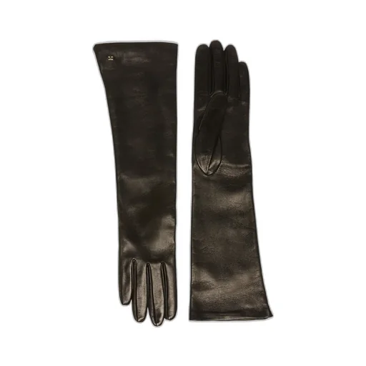 Long Nappa Leather Gloves