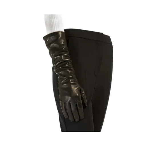 Long Nappa Leather Gloves