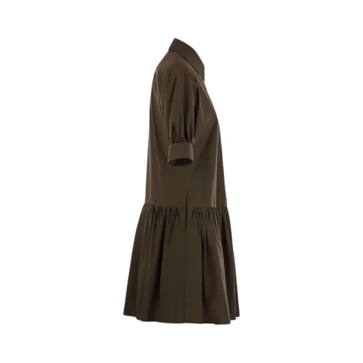 Caronte Button-Up Flared Dress