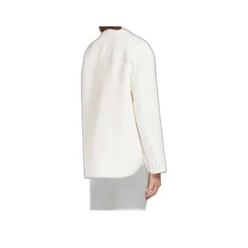 Viscose And Linen Canvas Jacket