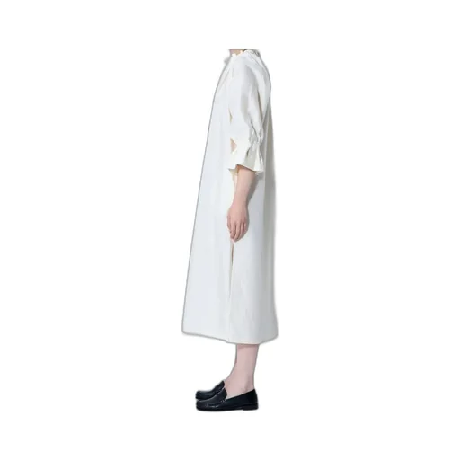 Jene Ruffle Detailed Drawstring Dress