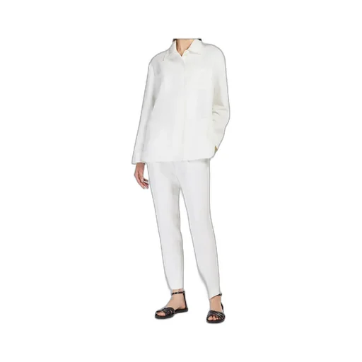 Viscose And Linen Canvas Jacket