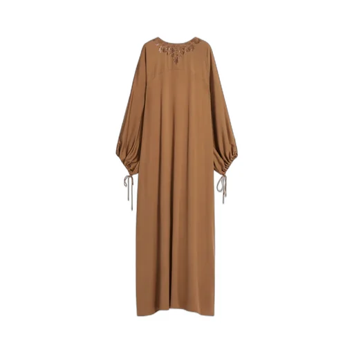 Embellished Crewneck Dress